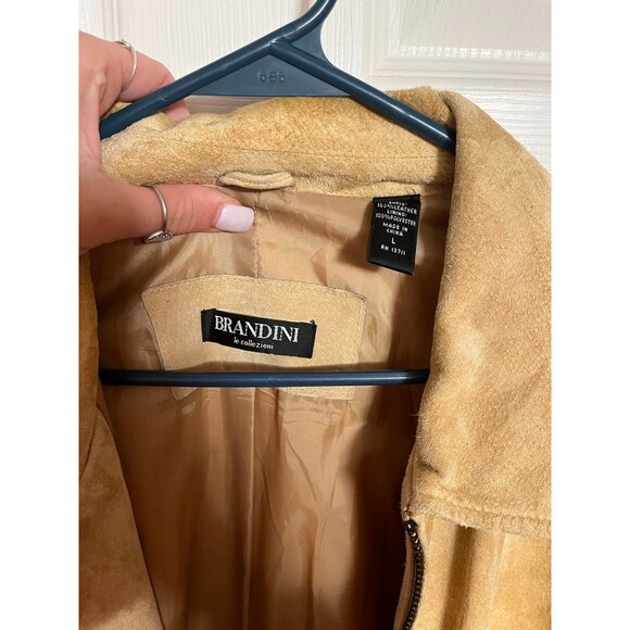 Brandini Unisex Suede Jacket - Picture 2 of 7